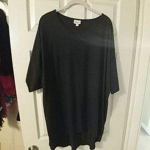 Lularoe Irma 2x Solid Black